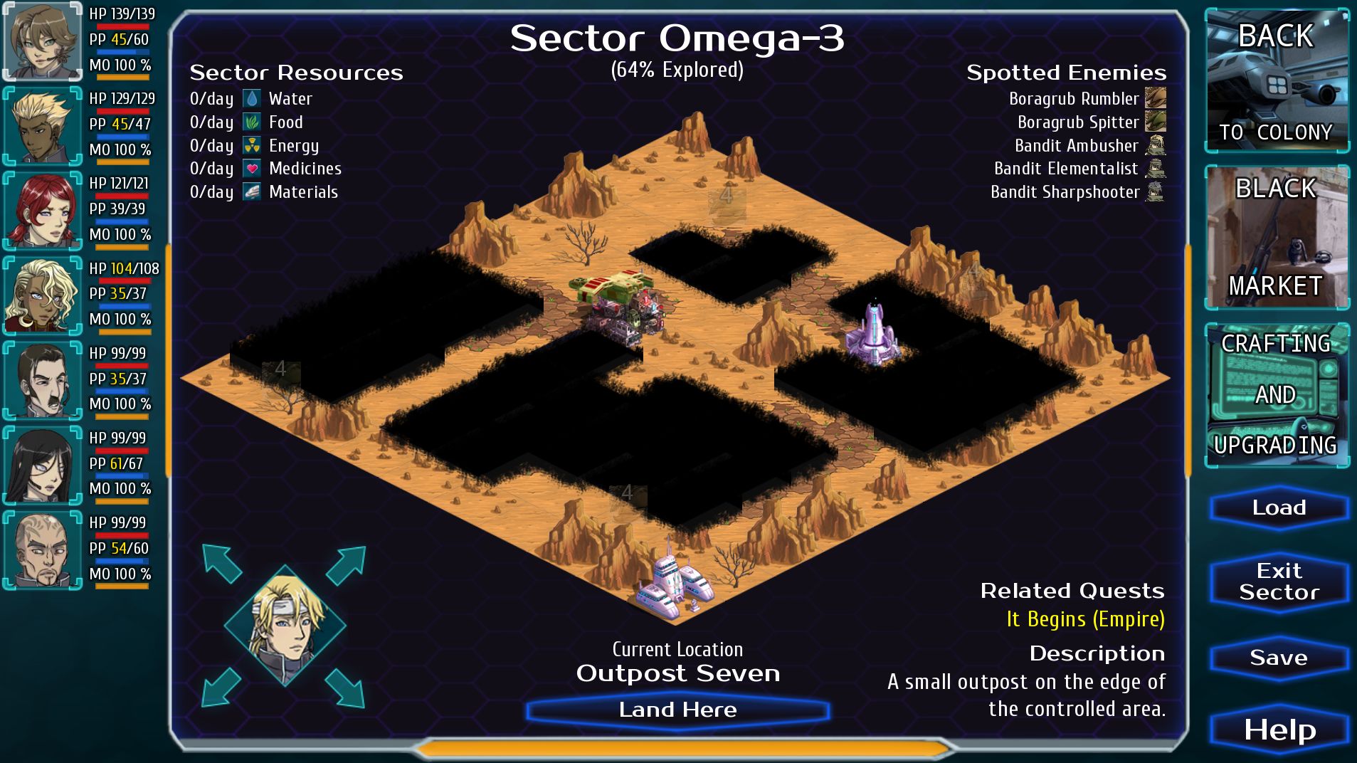 Sci fi RPG Game With Turn Based Tactical Battles Sci fi RPG Game With Turn Based Tactical Battles