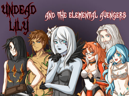 Undead Lily and the Elemental Avengers